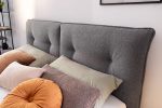 Ada - Isera BR70 szétszedhető ágyneműtartós kárpitos ágyrendszer 28 léces ágyráccsal 160x200 (5-ös szövetcsoport)