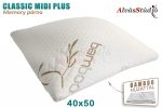 AlvásStúdió Classic Midi Plus memory párna 40x50x18 Bamboo huzattal