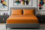 Alvásstúdió Jersey gumis lepedő Karamel 90-100x200 cm