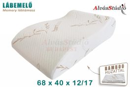 AlvásStúdió memory lábemelő párna - Bamboo huzattal
