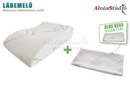   AlvásStúdió memory lábemelő párna szett - Aloe Vera huzattal