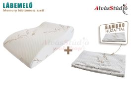   AlvásStúdió memory lábemelő párna szett - Bamboo huzattal