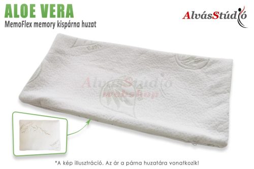 AlvásStúdió MemoFlex kispárna huzat - Aloe Vera 