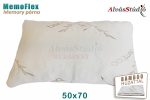 AlvásStúdió MemoFlex memory félpárna 50x70 szabályozható töltettel - Bamboo huzattal