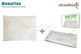   AlvásStúdió MemoFlex memory kispárna szett - Aloe Vera huzattal