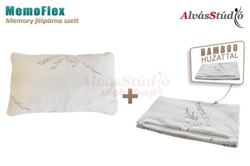 AlvásStúdió MemoFlex memory félpárna szett - Bamboo huzattal