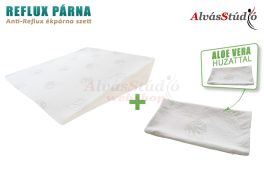   AlvásStúdió többfunkciós Anti-Reflux ékpárna szett - Aloe Vera huzattal