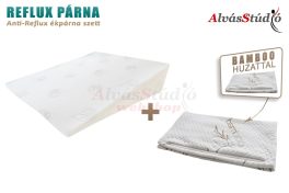   AlvásStúdió többfunkciós Anti-Reflux ékpárna szett - Bamboo huzattal