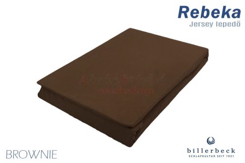 Rebeka Jersey gumis lepedő Brownie 90-100x200 (Billerbeck)