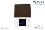 Billerbeck Rebeka Jersey gumis lepedő Brownie 90-100x200 cm