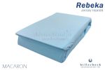 Billerbeck Rebeka Jersey gumis lepedő Macaron 90-100x200 cm