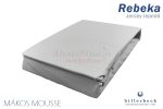 Billerbeck Rebeka Jersey gumis lepedő Mákos Mousse 90-100x200 cm