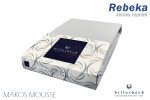Billerbeck Rebeka Jersey gumis lepedő Mákos Mousse 90-100x200 cm