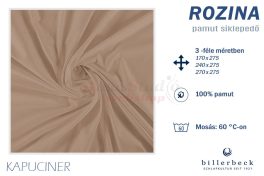 Billerbeck Rozina pamut lepedő - Kapucíner 170x275 cm