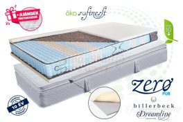   Billerbeck San Remo 9 zónás táskarugós matrac viszkoelasztikus hab padozattal 80x200