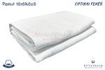 Optikai Fehér pamut törölköző XXL 100x150 (Billerbeck)