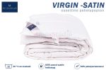 Billerbeck Virgin-Satin casettino pehelypaplan 135x200 cm