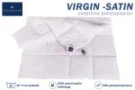 Billerbeck Virgin-Satin casettino pehelypaplan 135x200 cm