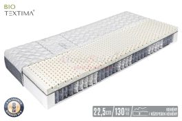   Bio-Textima - Admiral LATEX 7 zónás táskarugós matrac 80x200
