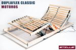 Duplaflex motoros ágyrács 80x200