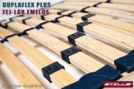 Duplaflex Plus 5Z fej/láb emelős ágyrács 80x200
