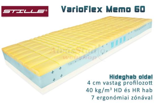 Stille VarioFlex Memo 60 memory matrac 80x200 3D Tencel