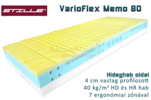 Stille VarioFlex Memo 80 memory matrac 180x200 3D Tencel
