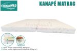 Kettényitható memory matrac kanapéágyhoz 80x200 AloeVera huzattal