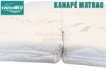 Kettényitható memory matrac kanapéágyhoz 80x200 AloeVera huzattal