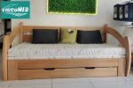 Kettényitható memory matrac kanapéágyhoz 80x200 AloeVera huzattal