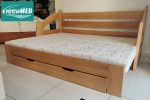 Kettényitható memory matrac kanapéágyhoz 80x200 AloeVera huzattal
