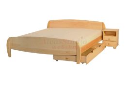 Luca bükk ágykeret 90x200