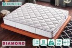 Konfor Diamond nagy teherbírású, kemény bonellrugós matrac 120x200 