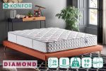 Konfor Diamond nagy teherbírású, kemény bonellrugós matrac 120x200 