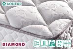 Konfor Diamond nagy teherbírású, kemény bonellrugós matrac 120x200 