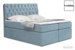 Toscana boxspring szövet ágy 140x200