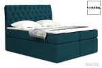 Toscana boxspring szövet ágy 140x200