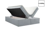 Toscana boxspring szövet ágy 140x200