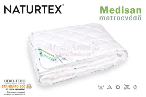 Naturtex Medisan Steppelt pamut matracvédő 90x200 