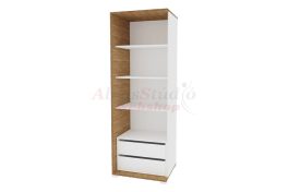   Manhattan 3 polcos, 2 fiókos baloldali gardróbszekrény elem (60 cm)