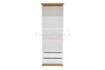 Manhattan 3 polcos, 2 fiókos középső gardróbszekrény elem (60 cm)