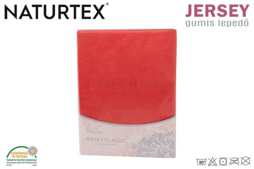 Naturtex cherry Jersey gumis lepedő 80-100x200 cm