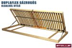 Oldalról nyíló gázrugós ágyrács 80x200