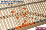 Oldalról nyíló gázrugós ágyrács 80x200