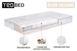 Ted Silver Exclusive 7 zónás zsákrugós matrac 80x200