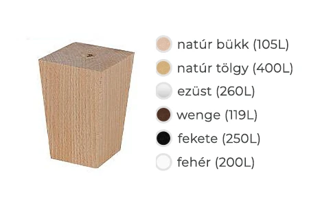 H75 fa ágyláb