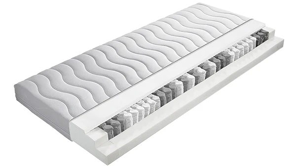 Nordstar One-S 5 zónás táskarugós matrac kárpitszövettel