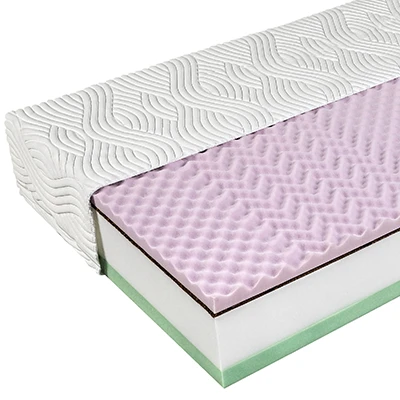 SleepSentry X Comfort Coco matrac szerkezete