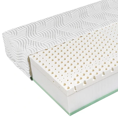 SleepSentry X Comfort Latex matrac szerkezete