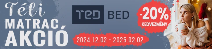 Ted decemberi matrac akció